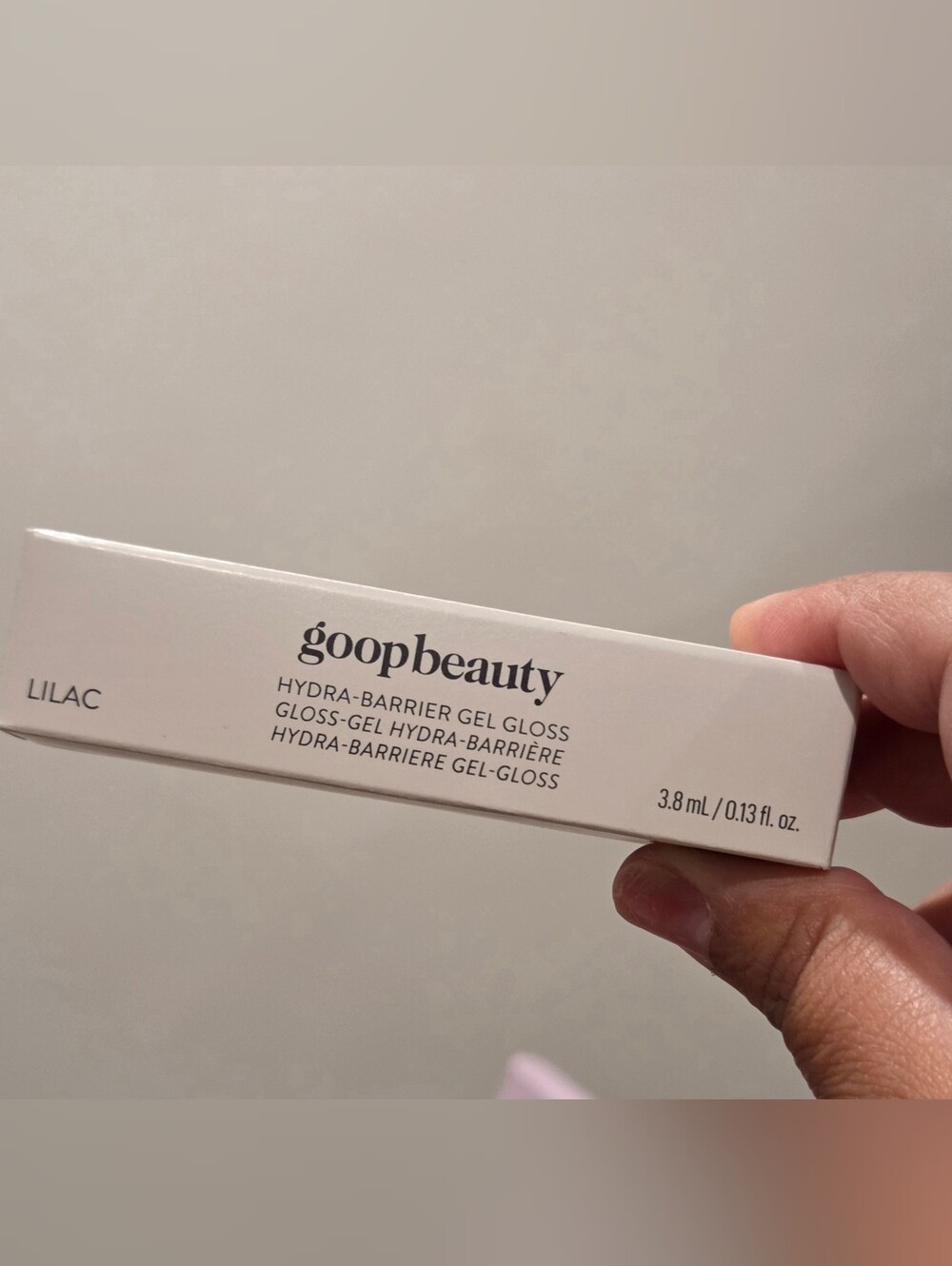 Hydra-Barrier Gel Gloss in Lilac